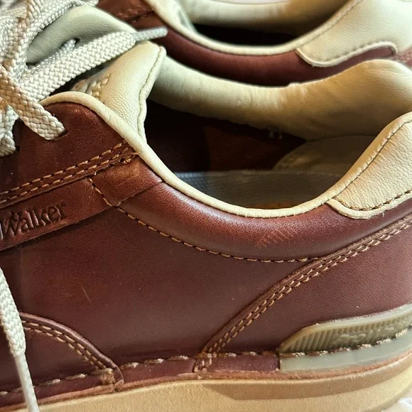 NWOT Rockport Brown and Cream Leather 9000 Prowalkers - Picture 9 of 15